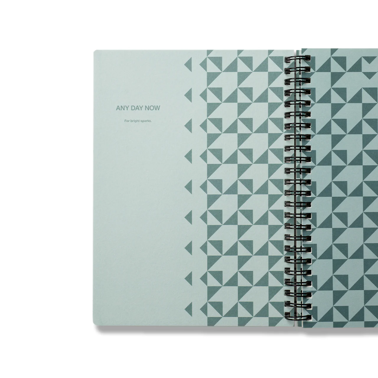 Spiral Bright Notebook B5 Lilac and Navy Plain - Image 3