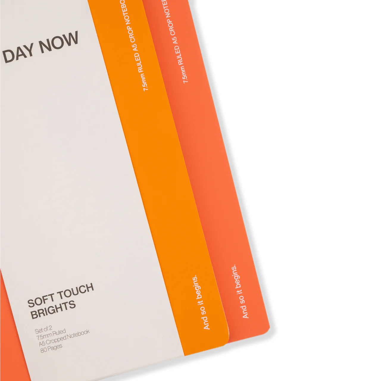 Soft Touch Notebooks Set of 2 Ruled A5 Cropped - Image 16