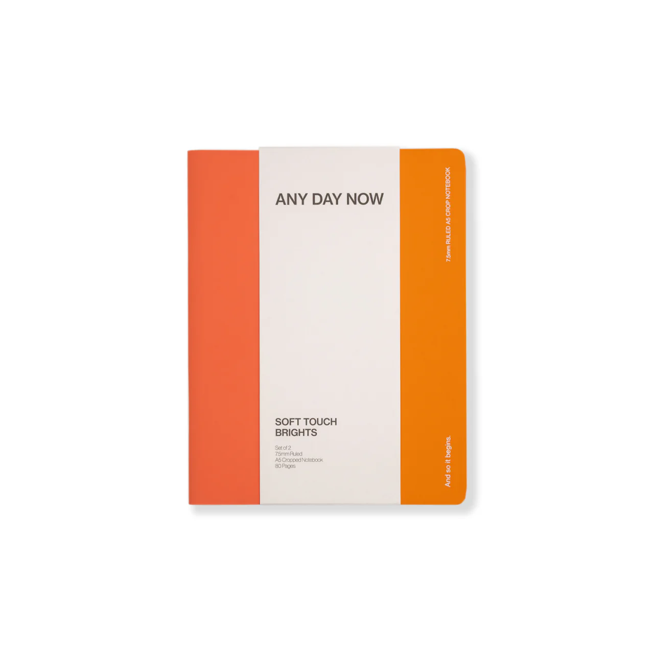 Soft Touch Notebooks Set of 2 Ruled A5 Cropped - Image 18