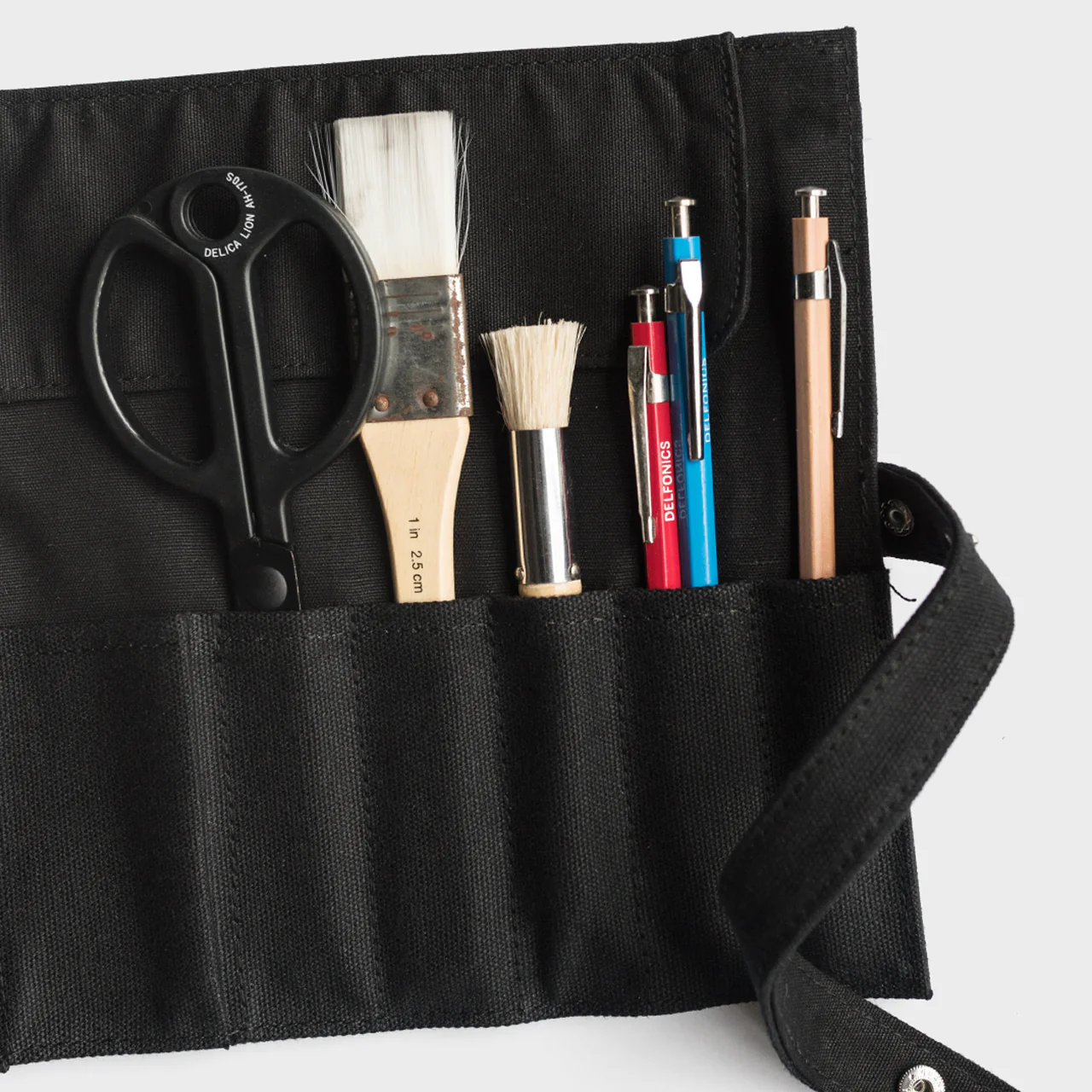 Canvas Roll Pencil Case - Image 3
