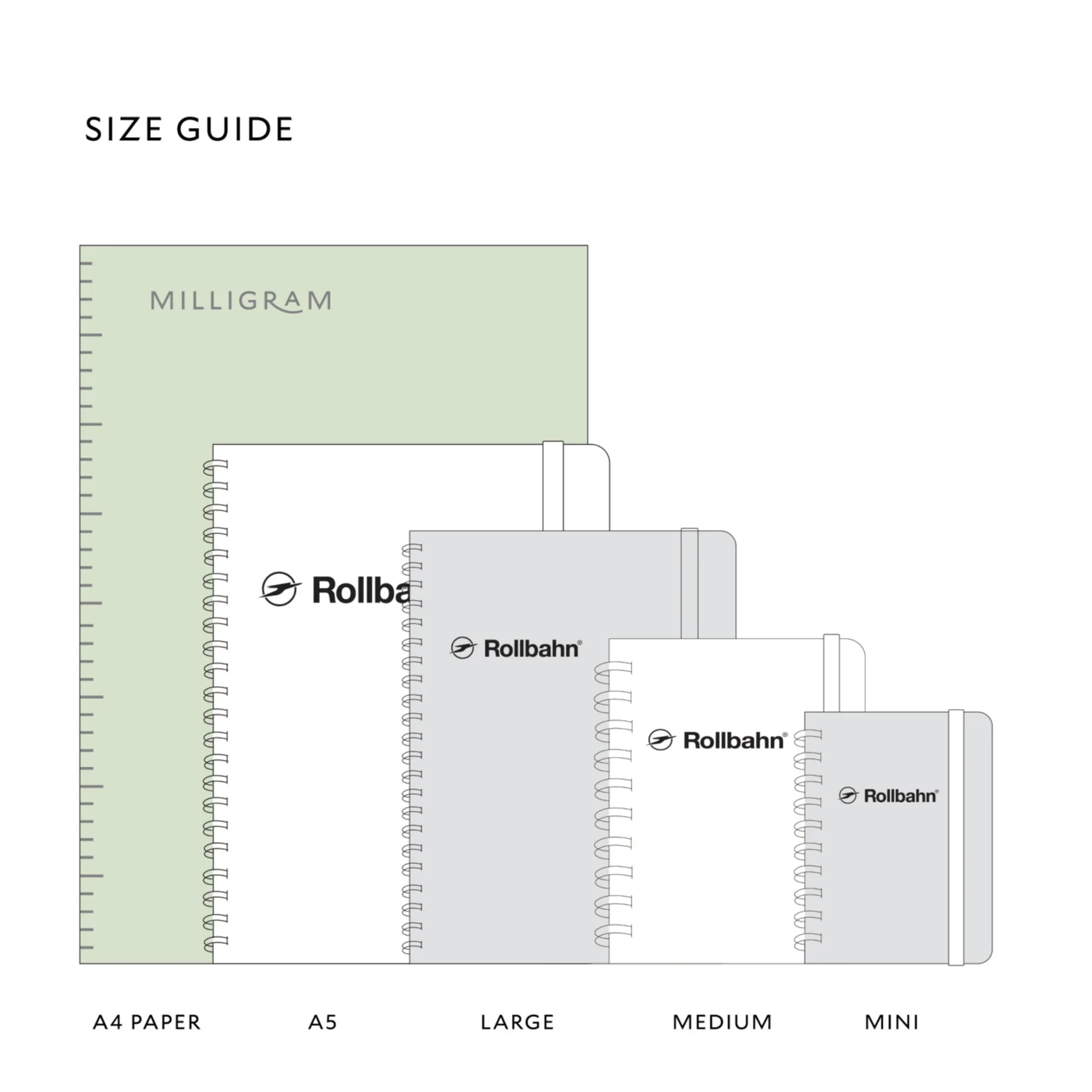 Rollbahn Large Spiral Notebook - Image 7