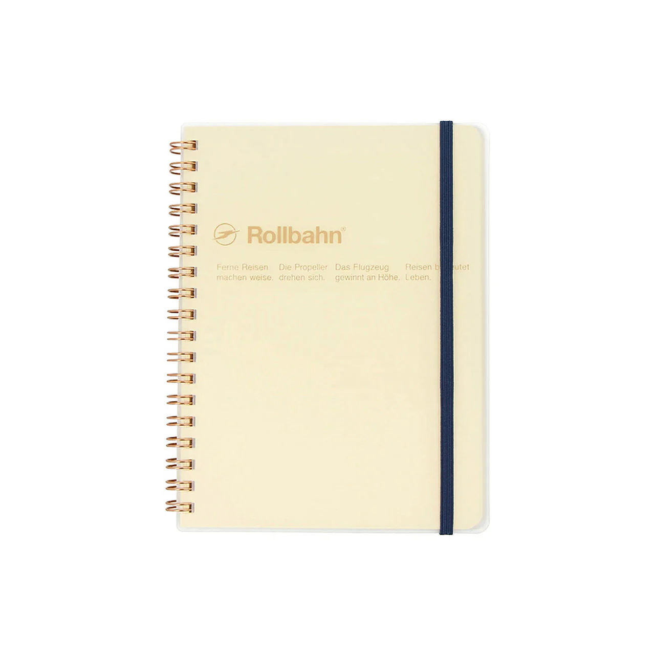 Rollbahn Large Spiral Notebook Clear - Image 12
