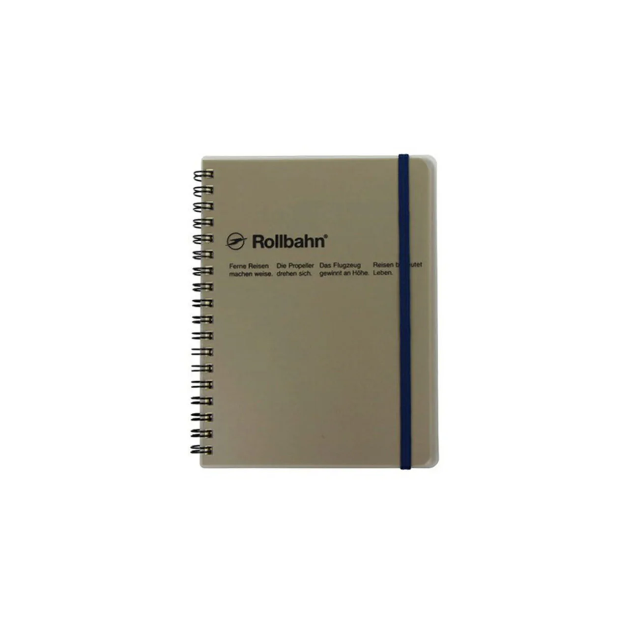 Rollbahn Large Spiral Notebook Clear - Image 4