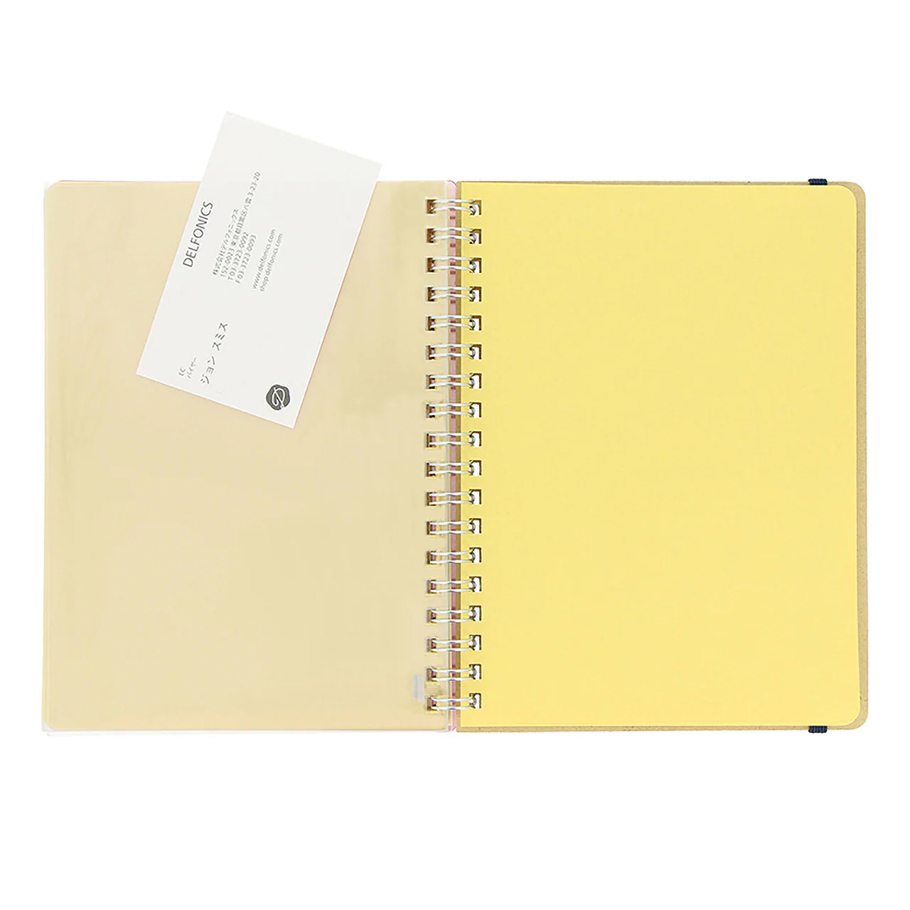 Rollbahn Large Spiral Notebook Clear - Image 6