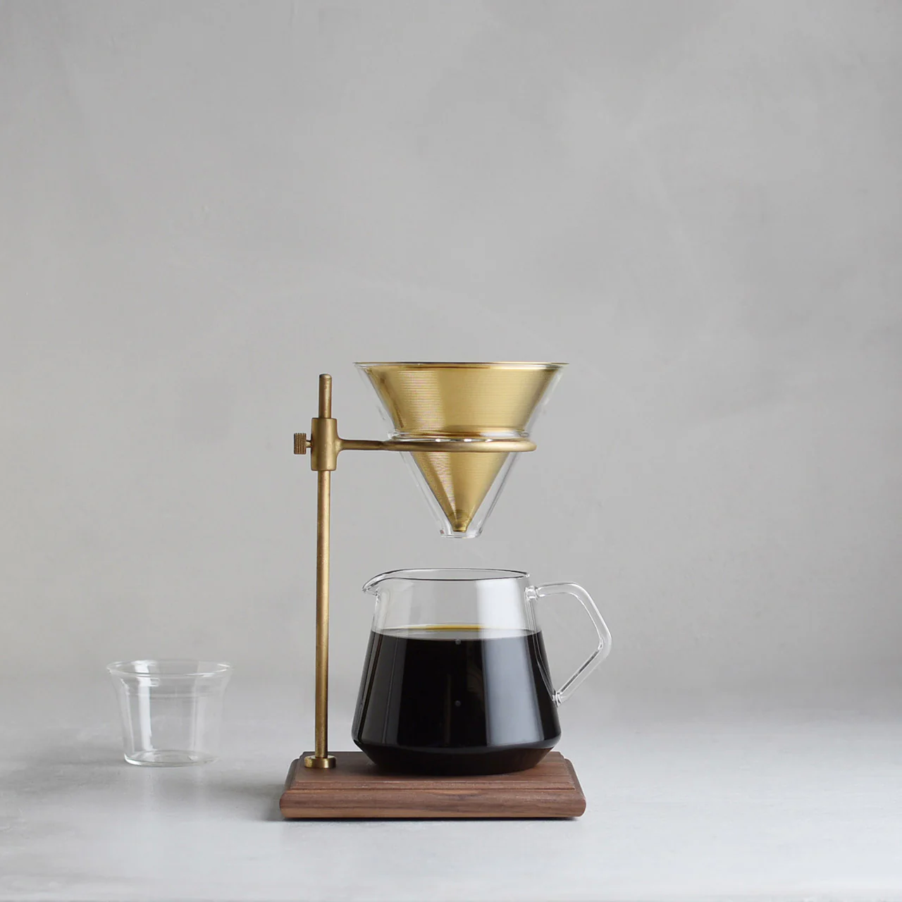 SCS Brass Pourover Coffee Stand Set - Image 6