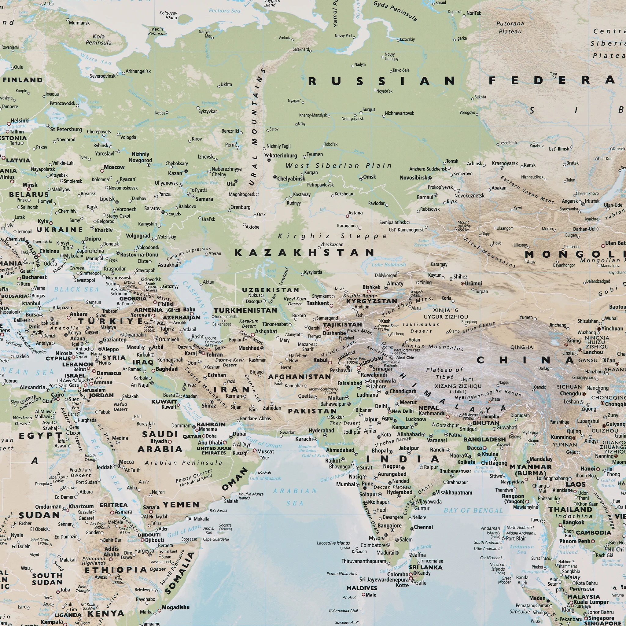 World Map Canvas - Image 4