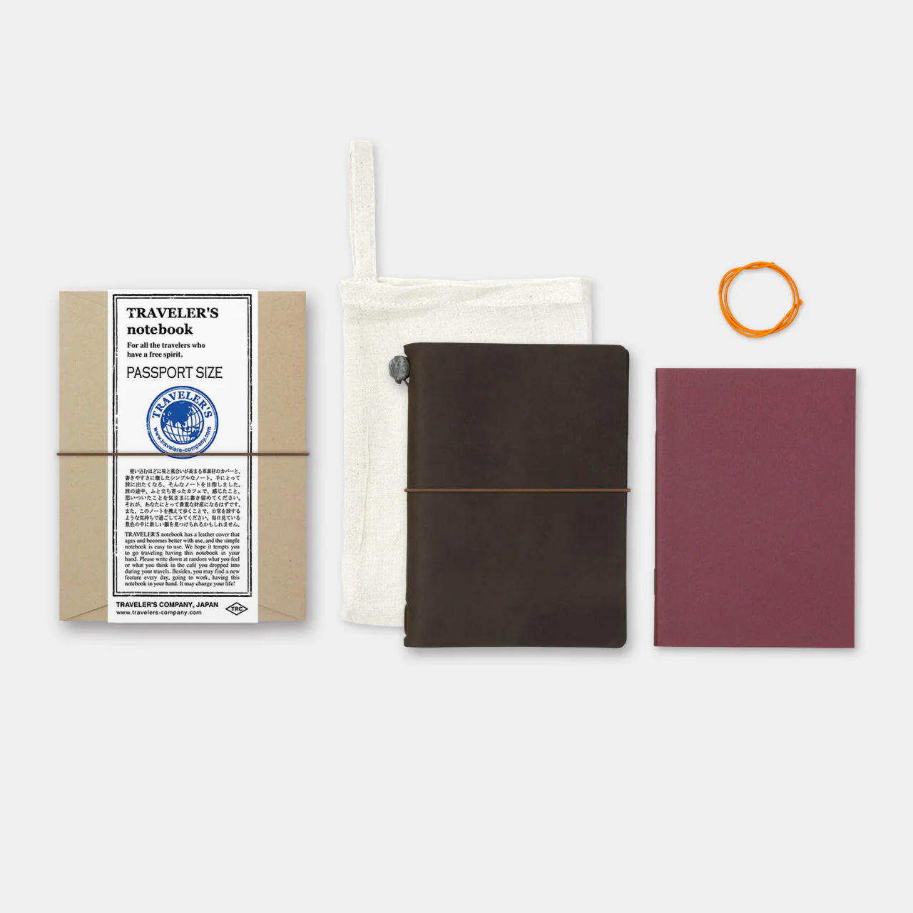 Traveler's Notebook Leather Cover Starter Set - Image 17