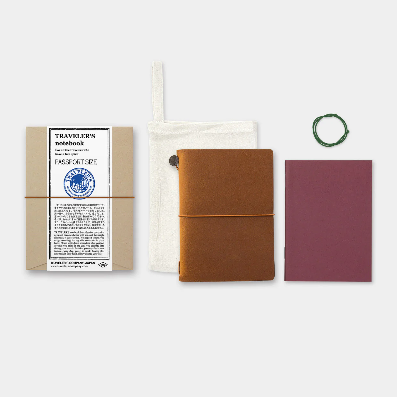 Traveler's Notebook Leather Cover Starter Set - Image 6