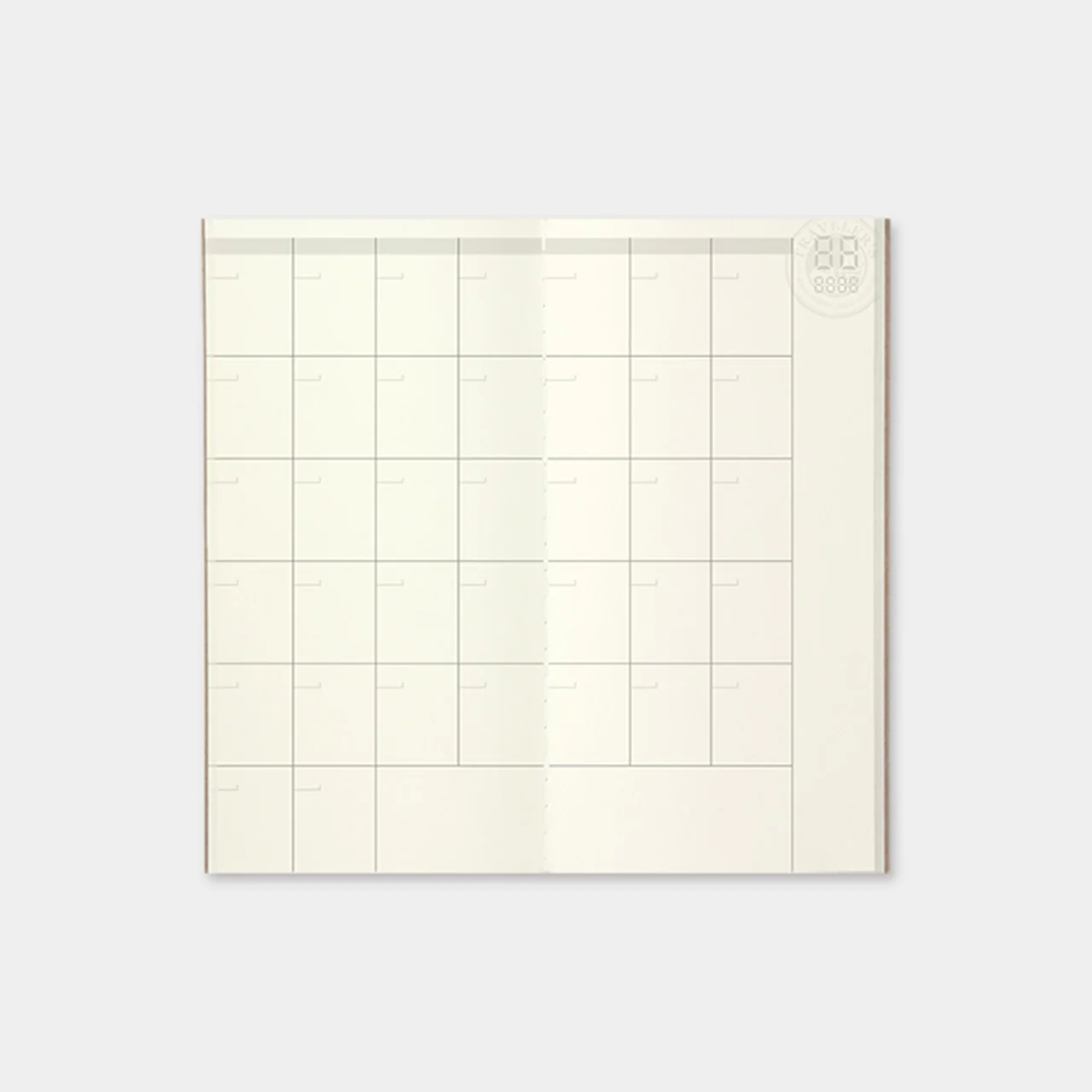 Traveler's Notebook Undated Diary Refill Monthly - Image 5