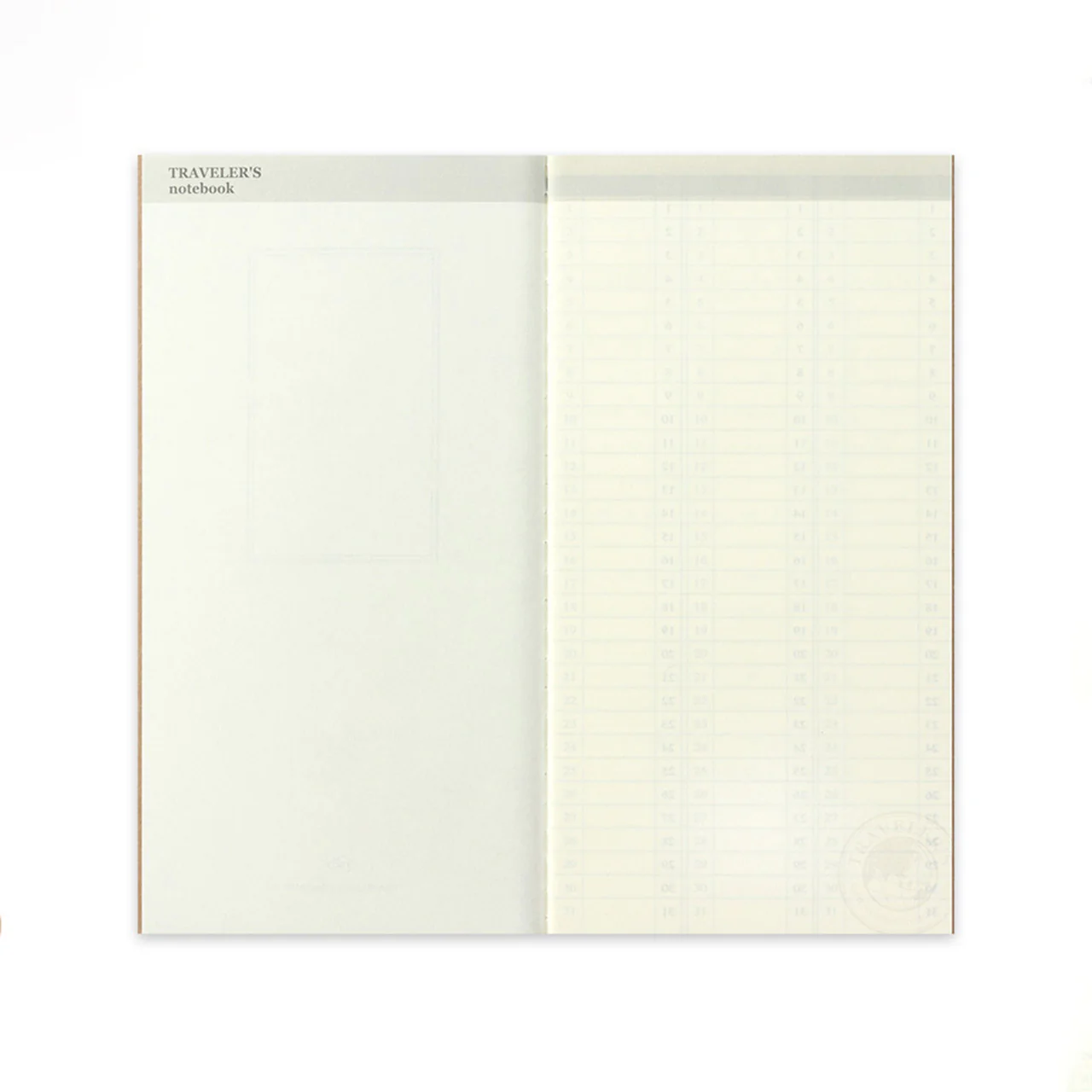 Traveler's Notebook Undated Diary Refill Weekly - Image 6